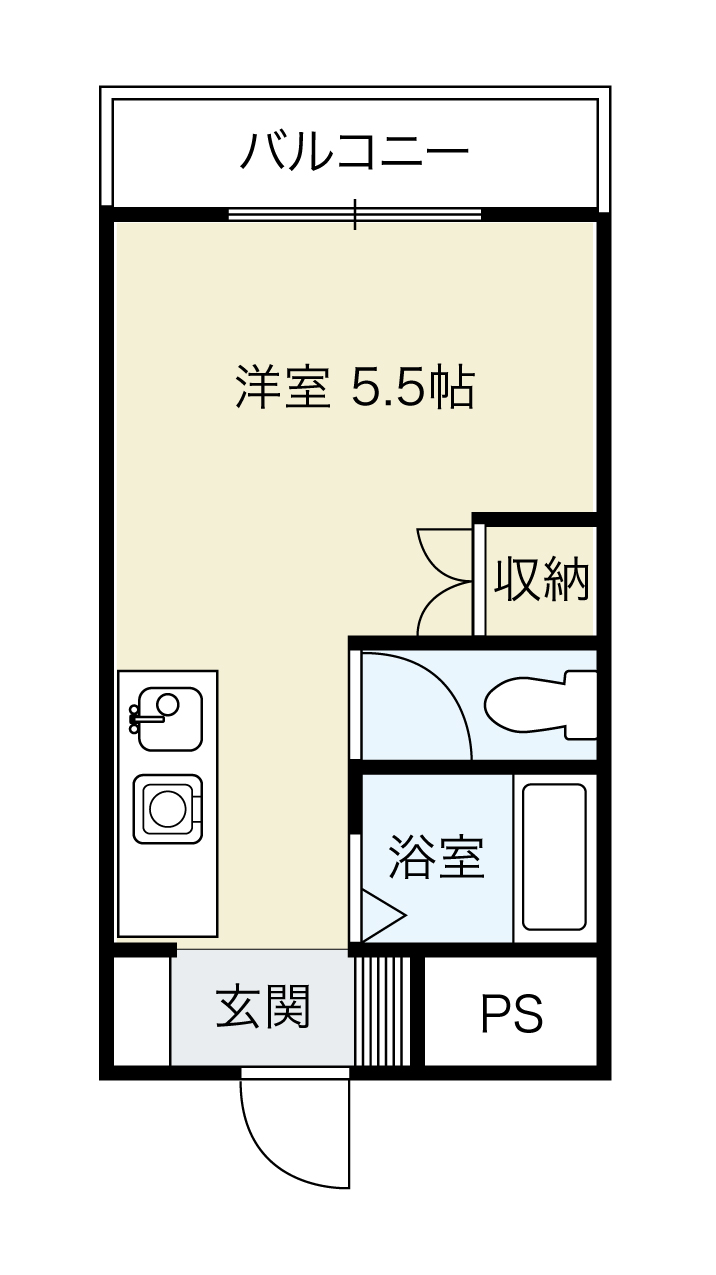 グリーンコート　間取図